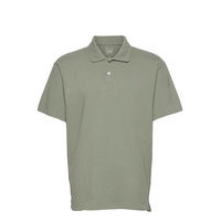 Organic Cotton Polo Shirt Polos Short-sleeved Vihreä GAP