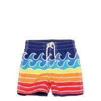 Toddler Wave Graphic Swim Trunks Uimashortsit Sininen GAP