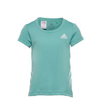 Aeroready 3-Stripes Tee W T-shirts Short-sleeved Sininen Adidas Performance, adidas Performance