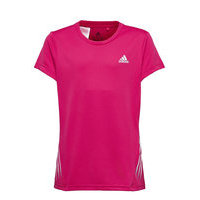 Aeroready 3-Stripes Tee W T-shirts Short-sleeved Vaaleanpunainen Adidas Performance, adidas Performance