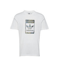 Camo Pack Tee T-shirts Short-sleeved Valkoinen Adidas Originals, adidas Originals