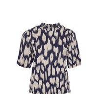 Camsz Blouse Blouses Short-sleeved Sininen Saint Tropez