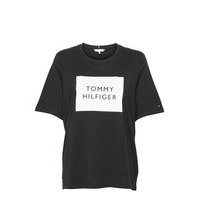 Regular Box C-Nk Tee Ss T-shirts & Tops Short-sleeved Musta Tommy Hilfiger