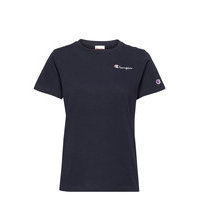 Crewneck T-Shirt T-shirts & Tops Short-sleeved Sininen Champion Reverse Weave