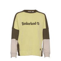 Colour Block Crew Svetari Collegepaita Beige Timberland