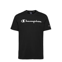 Crewneck T-Shirt T-shirts Short-sleeved Musta Champion