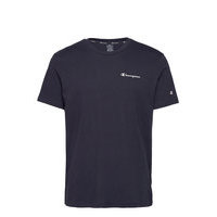 Crewneck T-Shirt T-shirts Short-sleeved Sininen Champion