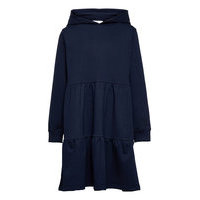 Exit Hoodie Sweat Dress Mekko Sininen The New