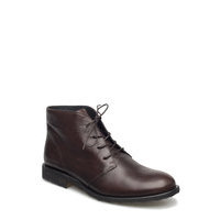Booties - Flat Shoes Boots Ankle Boots Ankle Boot - Flat Ruskea ANGULUS