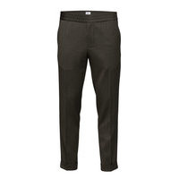 Terry Cropped Trouser Puvun Housut Suorat Housut Vihreä Filippa K