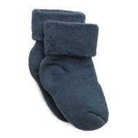 Baby Terry Wool Socks Night & Underwear Socks Sininen Mp Denmark, mp Denmark