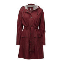 Curve Jacket Outerwear Rainwear Rain Coats Punainen Rains