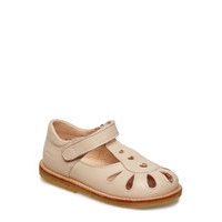 Sandals - Flat - Closed Toe - Shoes Summer Shoes Sandals Beige ANGULUS