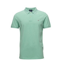 Original Pique Ss Rugger Polos Short-sleeved Vihreä GANT