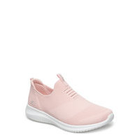 Womens Ultra Flex - First Take Matalavartiset Sneakerit Tennarit Vaaleanpunainen Skechers