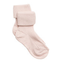 Cotton Rib Baby Socks Night & Underwear Socks Vaaleanpunainen Mp Denmark, mp Denmark