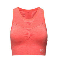 Ness Lingerie Bras & Tops Sports Bras - ALL Vaaleanpunainen Kari Traa