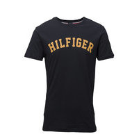 Ss Tee Logo T-shirts Short-sleeved Sininen Tommy Hilfiger