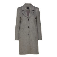 Slfsasja Wool Coat B Outerwear Coats Winter Coats Harmaa Selected Femme