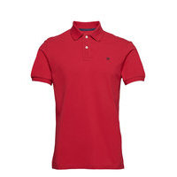 Slim Fit Logo Polos Short-sleeved Punainen Hackett London