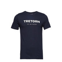 T-Shirt T-shirts Short-sleeved Sininen Tretorn