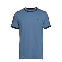 Rn Tee Ss T-shirts Short-sleeved Sininen Tommy Hilfiger