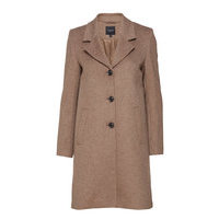 Slfsasja Wool Coat B Outerwear Coats Winter Coats Harmaa Selected Femme