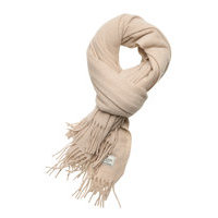 Aurora Wool Scarf Accessories Scarves Winter Scarves Beige Lexington Clothing