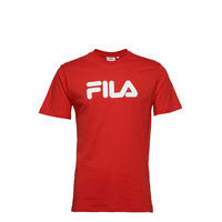 Unisex Classic Pure Ss Tee T-shirts Short-sleeved Punainen FILA