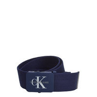 J 4cm Adj.Monogram C Accessories Belts Classic Belts Sininen Calvin Klein