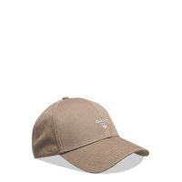 High Cotton Twill Cap Accessories Headwear Caps Beige GANT