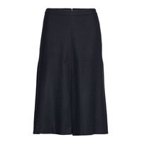 D1. Washable Stretch Wool Skirt Polvipituinen Hame Sininen GANT