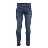 D1. Slim Active-Recover Jeans Tiukat Farkut Sininen GANT