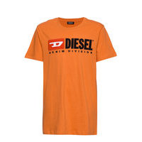 Tjustdivision T-Shirt T-shirts Short-sleeved Oranssi Diesel
