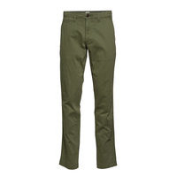 Vintage Khakis In Slim Fit With Gapflex Chinot Housut Vihreä GAP