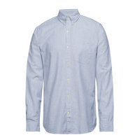 Lived-In Stretch Oxford Shirt Paita Bisnes Sininen GAP