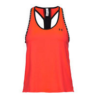 Ua Knockout Tank T-shirts & Tops Sleeveless Oranssi Under Armour