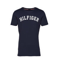 Ss Tee Logo T-shirts Short-sleeved Sininen Tommy Hilfiger