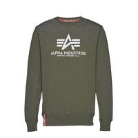 Basic Sweater Svetari Collegepaita Vihreä Alpha Industries