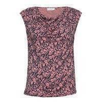 T-Shirt Ss T-shirts & Tops Short-sleeved Vaaleanpunainen Rosemunde