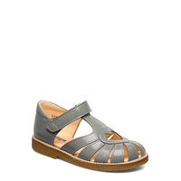 Sandal With Heart Detail Shoes Summer Shoes Sandals Vihreä ANGULUS