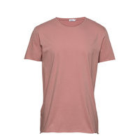 M. Roll Neck Tee T-shirts Short-sleeved Vaaleanpunainen Filippa K