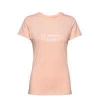 Tvilde Tee T-shirts & Tops Short-sleeved Vaaleanpunainen Kari Traa