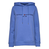 Th Ess Hilfiger Hoodie Ls Huppari Sininen Tommy Hilfiger