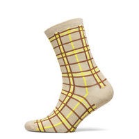 Slf Vida Sock B Lingerie Socks Regular Socks Beige Selected Femme