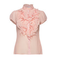 Lillysz Ss Shirt Blouses Short-sleeved Vaaleanpunainen Saint Tropez