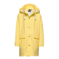 K. Love Print Rain Jacket Outerwear Rainwear Jackets Keltainen Svea
