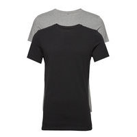 Dintonbh Crew Neck Tee 2-Pack Noos T-shirts Short-sleeved Musta Blend