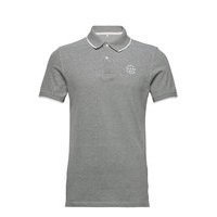 Bhnate Poloshirt Noos Polos Short-sleeved Harmaa Blend