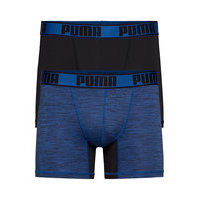 Puma Active Grizzly Melange Boxer 2 Bokserit Sininen PUMA